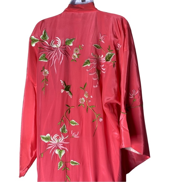 Japanese long kimono robe (b25) - Picture 6 of 9